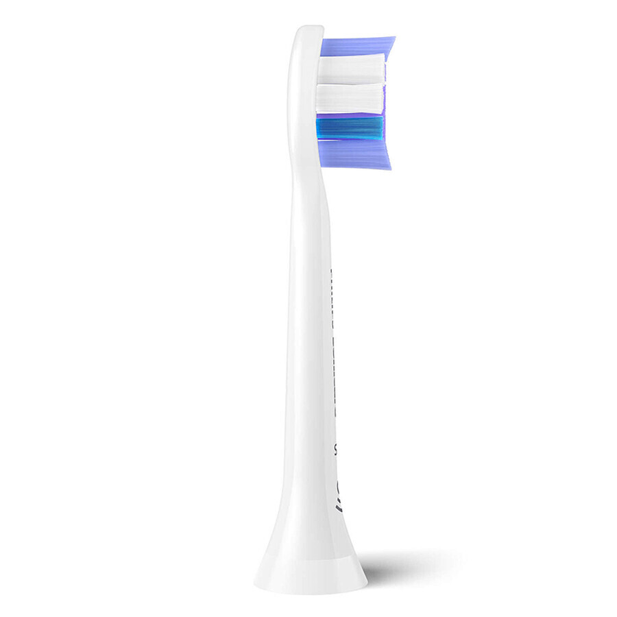 Philips, punte di ricambio per spazzolino sonico Sonicare S Sensitive, HX6054/10, 4 pezzi