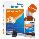 Set Humana 3 Little Explorers, bevanda al latte in polvere, dopo 12 mesi, 2 x 650 g + Benelife Vitamina D3, 5,5 ml in omaggio