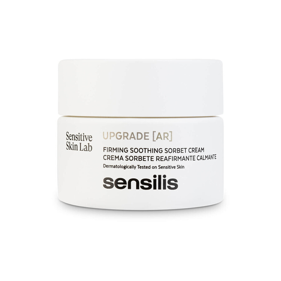 Sensilis Upgrade kit, crema AR 50 ml + crema per il contorno occhi 15 ml + borsa cosmetica in omaggio