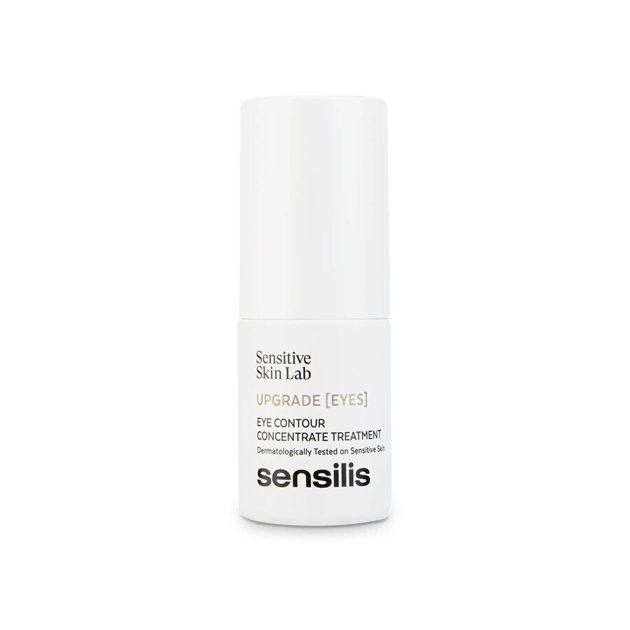 Sensilis Upgrade kit, crema AR 50 ml + crema per il contorno occhi 15 ml + borsa cosmetica in omaggio