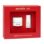 Sensilis Upgrade kit, crema AR 50 ml + crema per il contorno occhi 15 ml + borsa cosmetica in omaggio