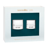 Sensilis Supreme set, crema da giorno, SPF15, 50 ml + crema per il contorno occhi, 25 ml + borsa cosmetica in omaggio