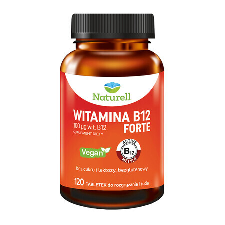 Naturell Vitamin B12 Forte, 120 Kautabletten