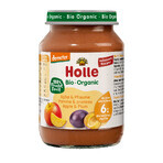 Holle Dessert Bio, Apfel und Pflaume, nach 6 Monaten, 190 g