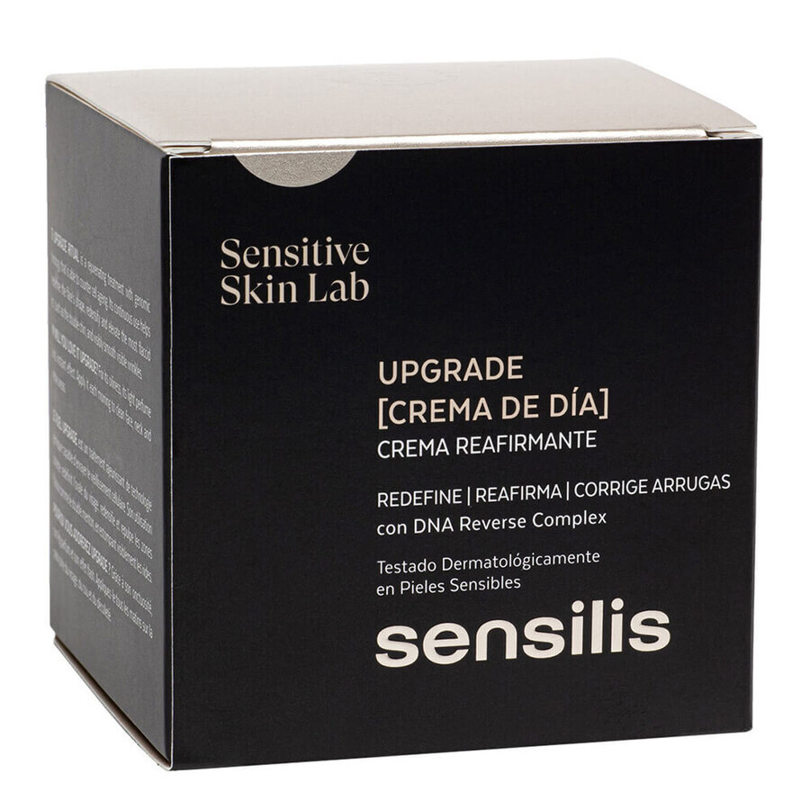 Sensilis Upgrade, crema giorno rassodante e correttiva delle rughe, 50 ml + Upgrade AR, crema sorbetto rassodante e lenitiva, 5 ml in omaggio