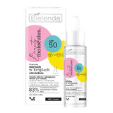 Bielenda Beauty Molecules, siero protettivo ultraleggero in gocce, SPF 50, 30 ml