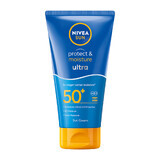 Nivea Sun Protect &amp; Moisture, bronceador ultra hidratante, SPF 50+, 150 ml