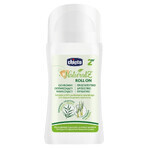 Chicco NaturalZ, repellente protettivo per zanzare per bambini dai 2 mesi, roll on, 60 ml