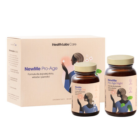 Health Labs NewMe Pro-Age Day, 30 capsule + Night, 60 capsule kit