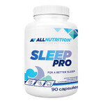 Set Allnutrition Melatonine Forte druppels, 30 ml + Sleep Pro, 90 capsules