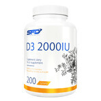 Set SFD D3 2000 UI, vitamina D 50 µg, 2 x 200 comprimate