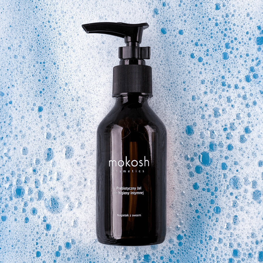 Mokosh, gel prebiotico per l'igiene intima, calendula e avena, 100 ml