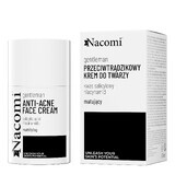 Nacomi Gentelman, cremă de față anti-acnee, matifiantă, cu acid salicilic și niacinamidă, 50 ml