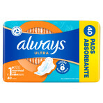 Always Ultra, assorbenti con ali, taglia 1, normali, 40 pz.