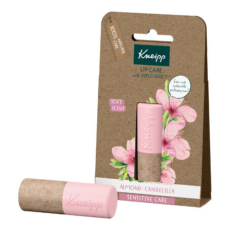 Kneipp Sensitive Care, balsamo labbra, fiori di mandorlo, 4,7 g