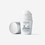 Vichy Invisible Resist, antitraspirante roll-on, contro le macchie sui vestiti, 50 ml