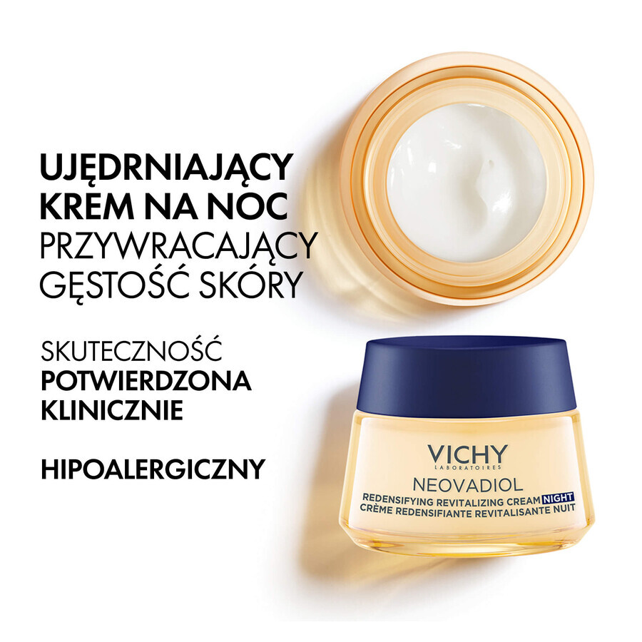 Set Vichy Neovadiol Peri-Menopausa, crema giorno rassodante che ripristina la densità, 50 ml + crema notte, 50 ml + borsa cosmetica in omaggio