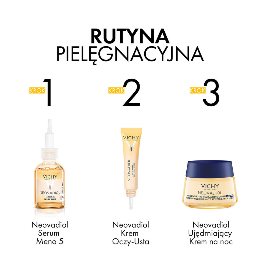 Set Vichy Neovadiol Peri-Menopausa, crema giorno rassodante che ripristina la densità, 50 ml + crema notte, 50 ml + borsa cosmetica in omaggio