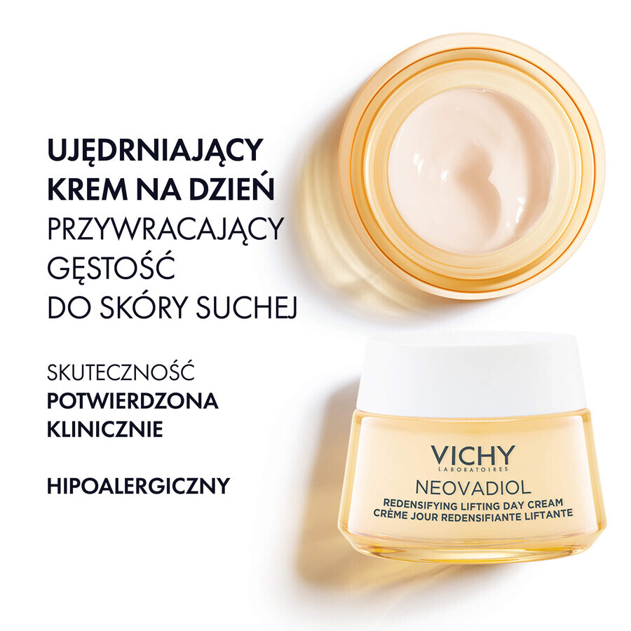 Set Vichy Neovadiol Peri-Menopausa, crema giorno rassodante che ripristina la densità, 50 ml + crema notte, 50 ml + borsa cosmetica in omaggio