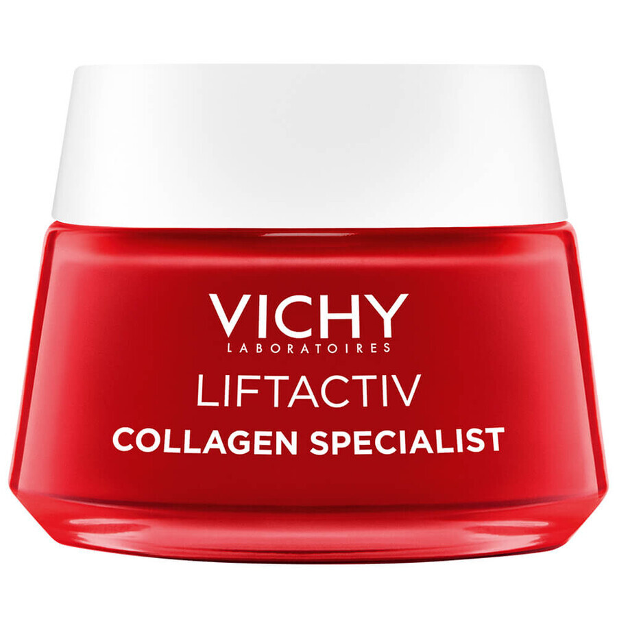 Set Vichy Liftactiv Collagen Specialist, crema antirughe, 50 ml + crema notte, 50 ml + trousse in omaggio