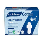 Vuokkoset Cotone, assorbenti notturni, Night Wings, 9 pezzi