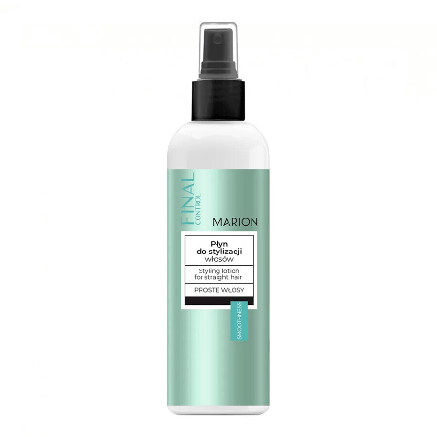 Marion Final Control, fluido per lo styling, capelli lisci, 200 ml