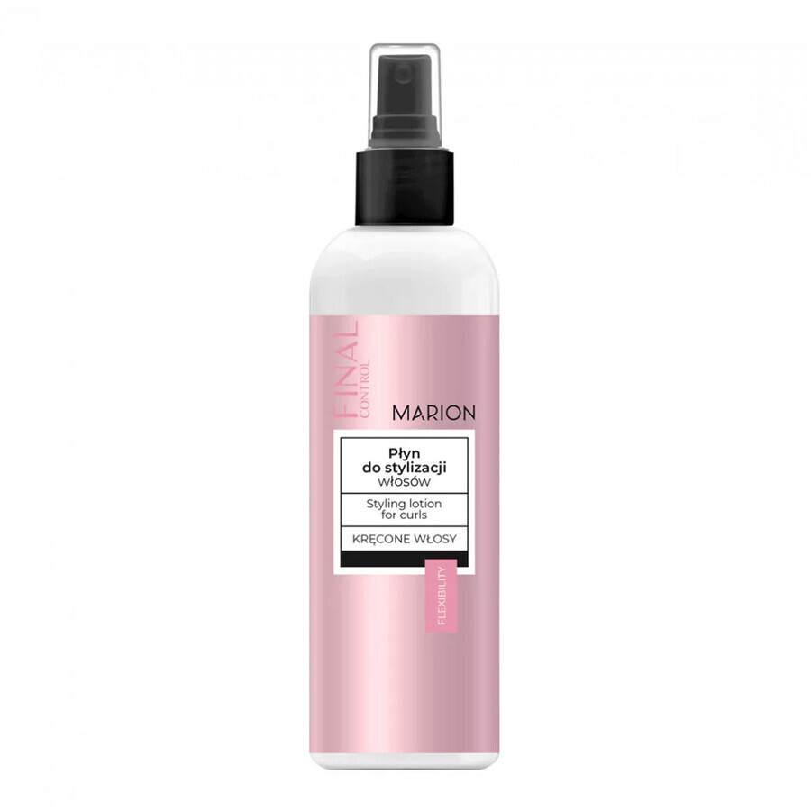 Marion Final Control, fluido per lo styling dei capelli ricci, 200 ml