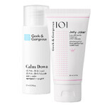 Geek &amp; Gorgeous Calm Down, gentle exfoliator with 4% PHA + BHA acids, 30ml + Jelly Joker, gentle facial cleansing gel, 50ml free