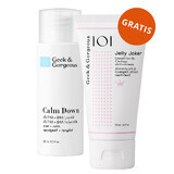 Geek &amp; Gorgeous Calm Down, gentle exfoliator with 4% PHA + BHA acids, 30ml + Jelly Joker, gentle facial cleansing gel, 50ml free