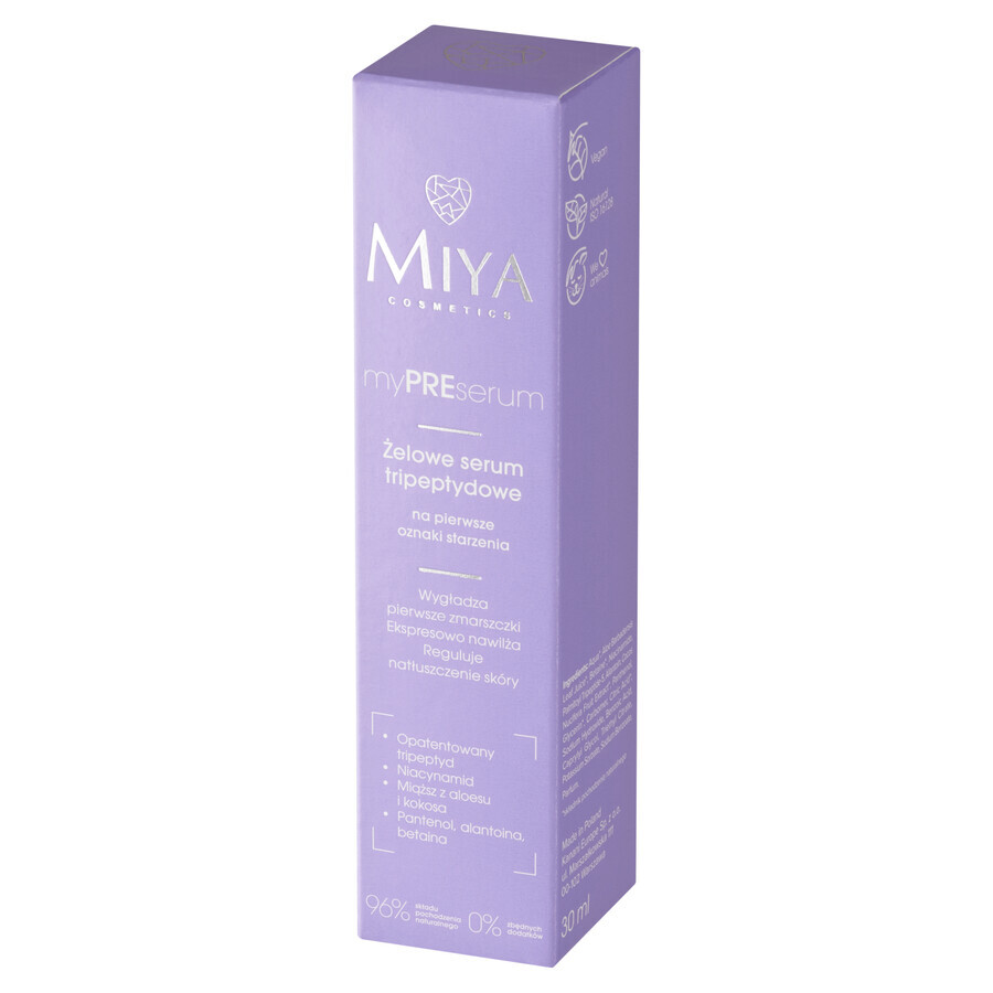 Miya myPREserum, siero gel tripeptidico, 30 ml