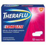 Theraflu Complete 500 mg + 65 mg, 12 compresse rivestite con film