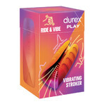 Durex Play Ride &amp; Vibe, masturbatore maschile vibrante con funzione di leccamento