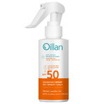 Oillan Sun, spray de protecție pentru față și corp, SPF 50, 125 ml + minge de plajă gratuită