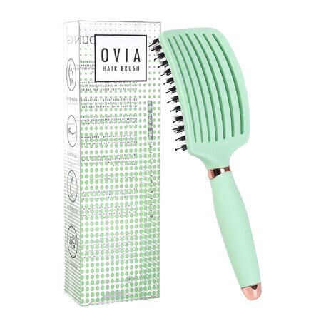 Sister Young, brosse à cheveux en poils naturels, Ovia Fresh Mint, 1 pièce