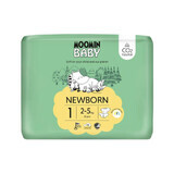 Moomin Baby, pannolini, taglia 1, 2-5 kg, 25 pz.