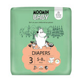 Moomin Baby, pannolini, taglia 3, 5-8 kg, 48 pz.