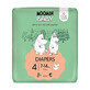 Moomin Baby, pannolini, taglia 4, 7-14 kg, 42 pz.