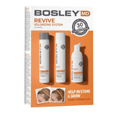 BosleyMD Kit Revive per stimolare la crescita dei capelli colorati, shampoo, 150ml + balsamo, 150ml + mousse, 100ml