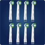 Oral-B Pro Precision Clean, punte di ricambio per spazzolino elettrico Clean Maximiser, 8 pezzi