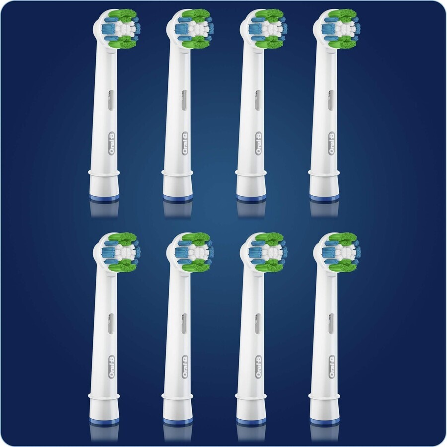 Oral-B Pro Precision Clean, punte di ricambio per spazzolino elettrico Clean Maximiser, 8 pezzi