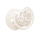 Lovi, pacifier, silicone, dynamic, Blossom Ivory, from 18 months, 2 pieces