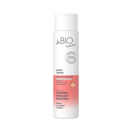 beBIO Cosmetics Baby Hair Complex, shampoo naturale per capelli fini, aggiunge volume, 300 ml