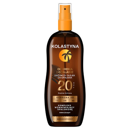 Kolastyna, Bräunungsöl, SPF 20, 150 ml