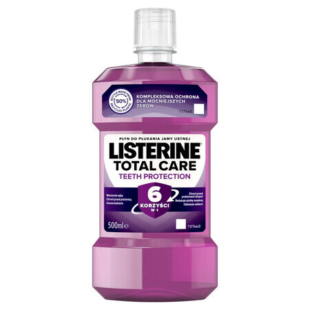 Listerine Total Care collutorio, 500 ml