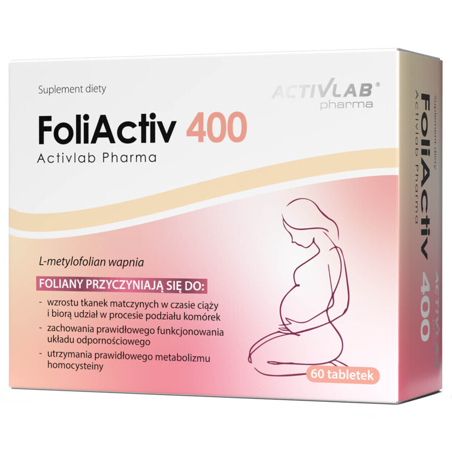 Activlab Pharma FoliActiv 400, 60 compresse