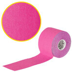 4Fizjo, nastro per kinesiotaping, rosa, 5 cm x 5 m