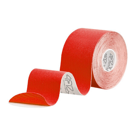 4Fizjo, nastro per kinesiotaping, rosso, 5 cm x 5 m