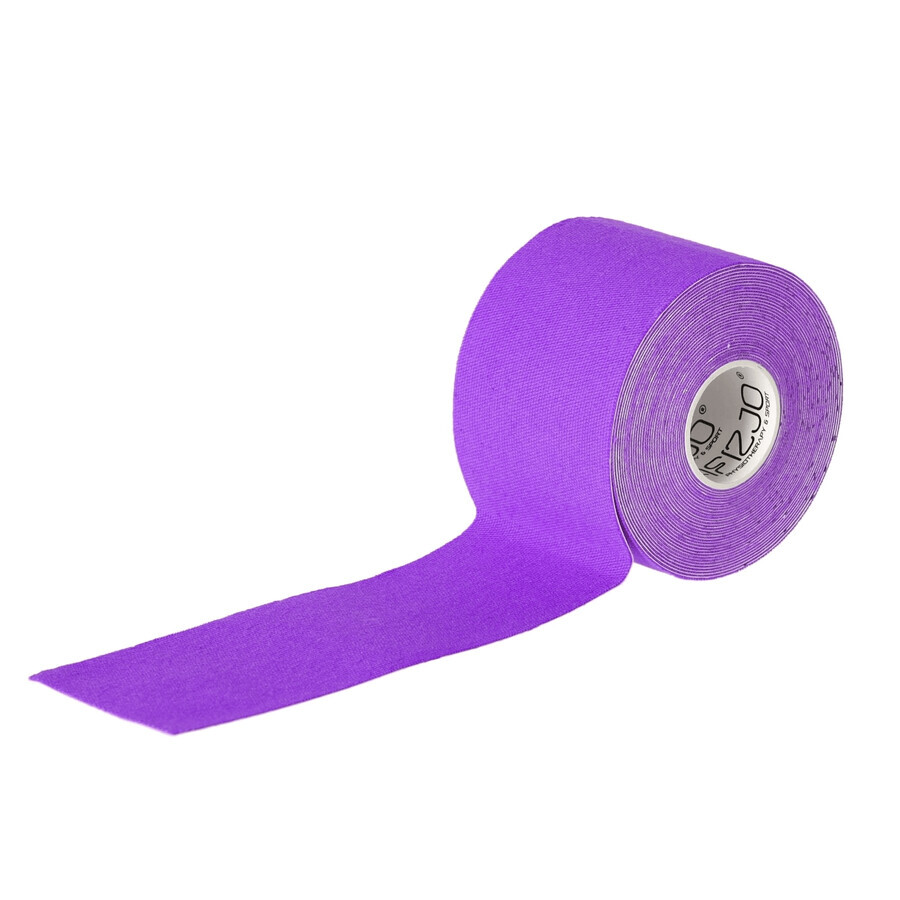 4Fizjo, nastro per kinesiotaping, viola, 5 cm x 5 m