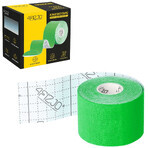 4Fizjo, nastro per kinesiotaping, verde, 5 cm x 5 m