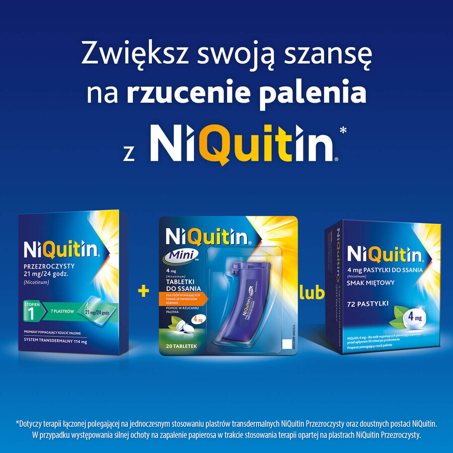 NiQuitin Mini 4 mg, 20 pastiglie